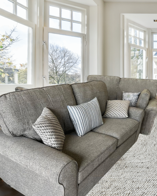Grey 3 Seater Sofa